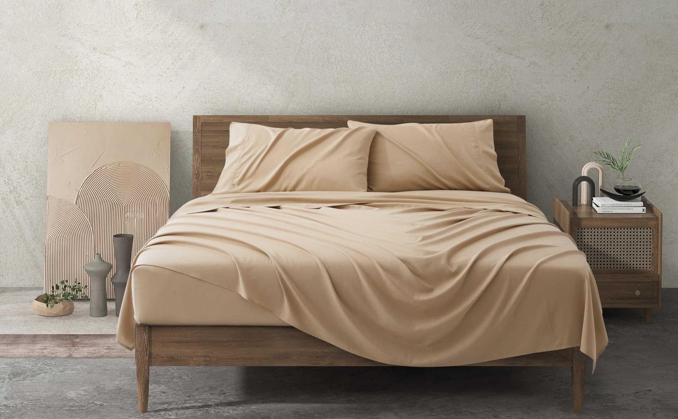 Juego de sábanas tamaño Queen COMFLIVE - Juego de 4 piezas - Imagen 8