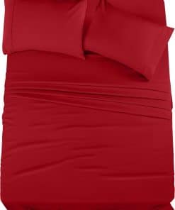 Juego de sábanas Queen de Utopia Bedding - 4 piezas -