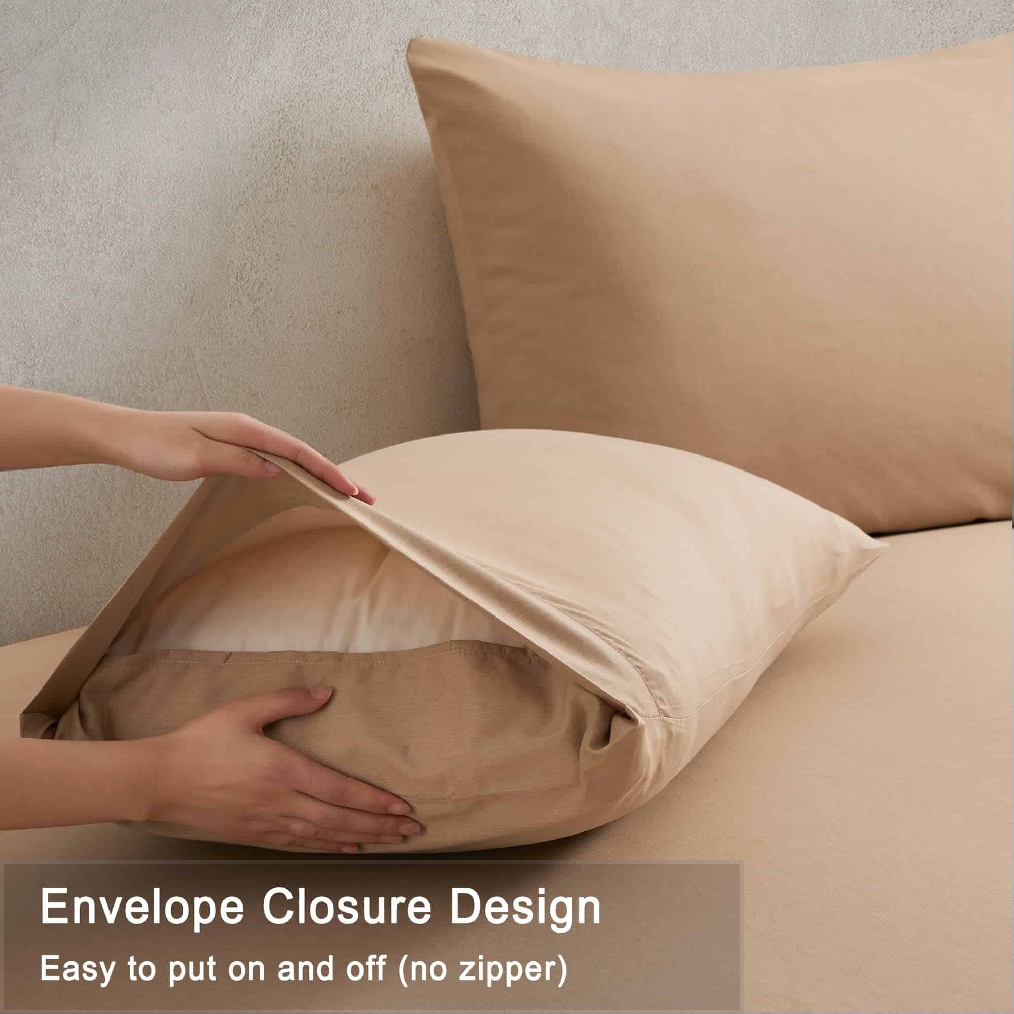 Juego de sábanas tamaño Queen COMFLIVE - Juego de 4 piezas - Imagen 5