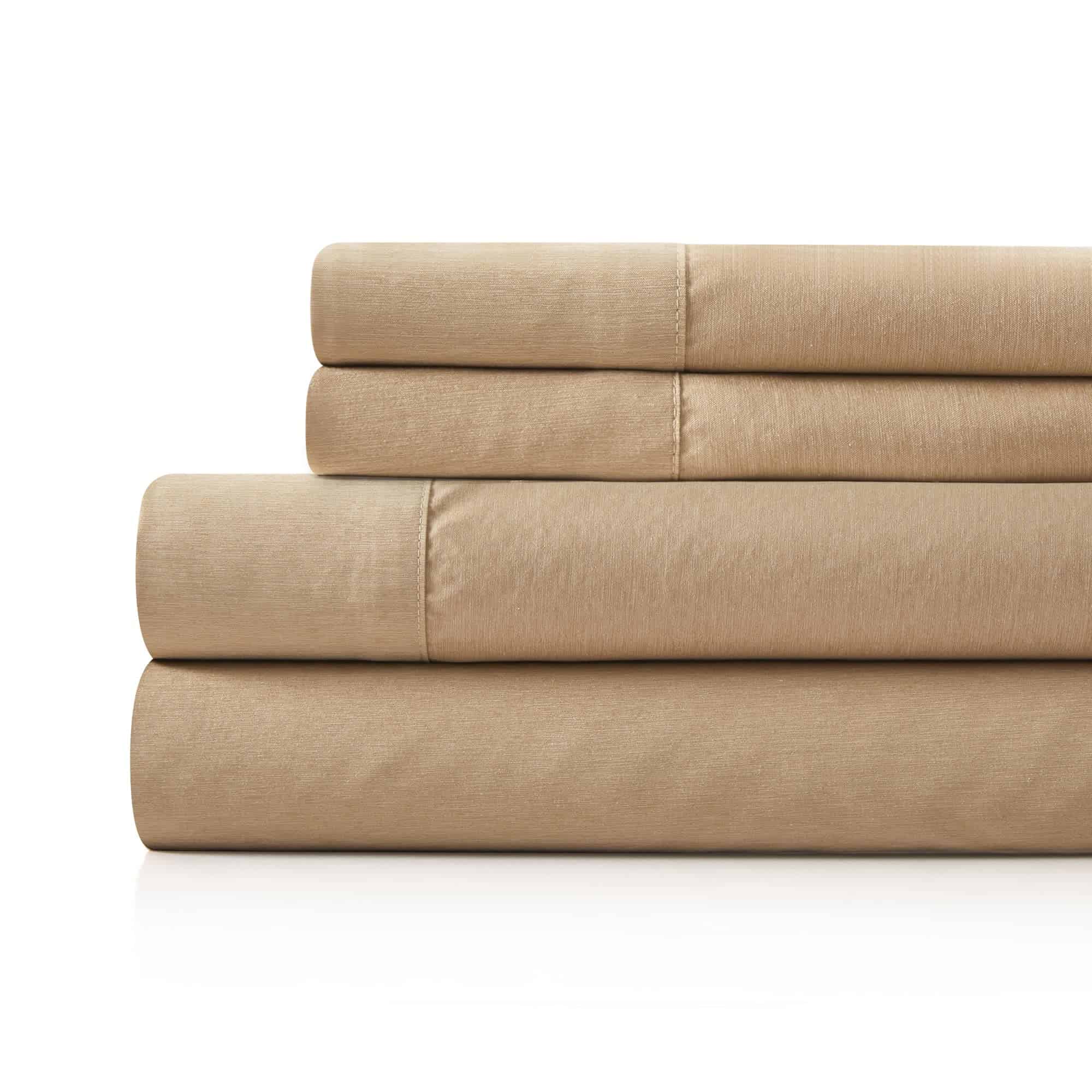 Juego de sábanas tamaño Queen COMFLIVE - Juego de 4 piezas