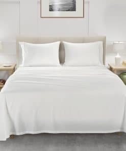 Juego de sábanas 100% Tencel CHATEAU HOME -Blanco