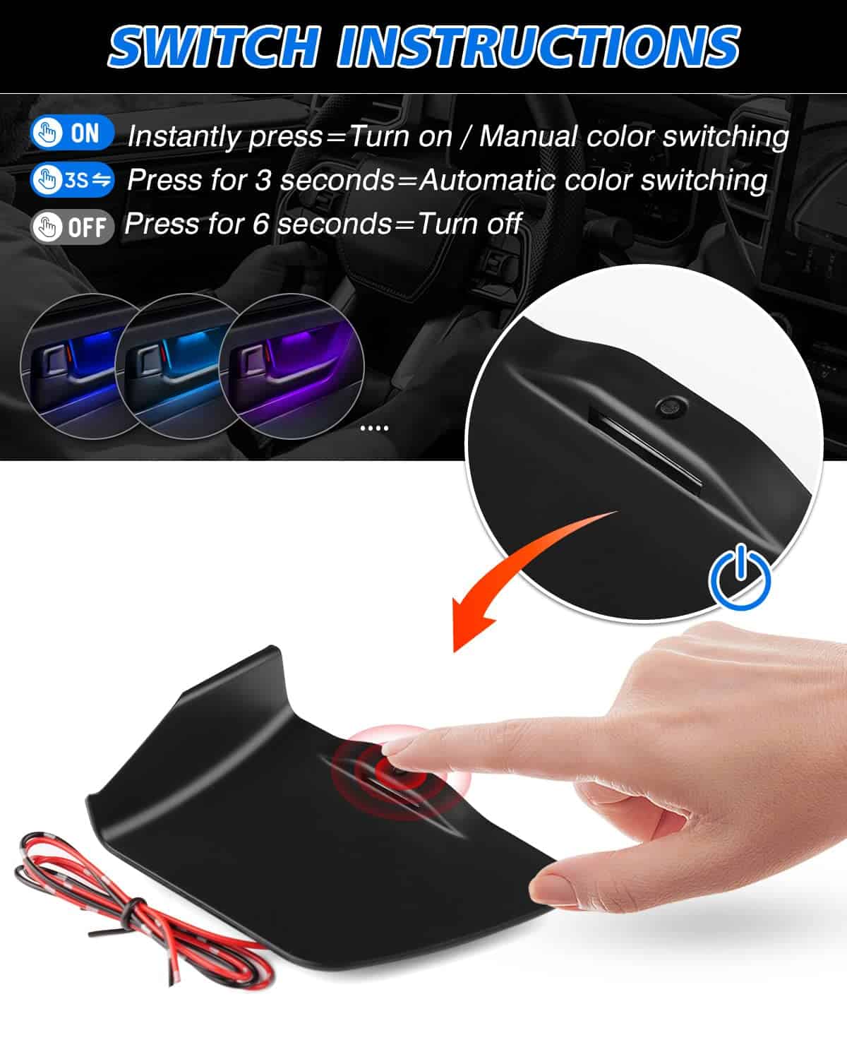 Powerty Compatible con Luz LED Toyota Tundra 2024 2023 2022 - Imagen 3