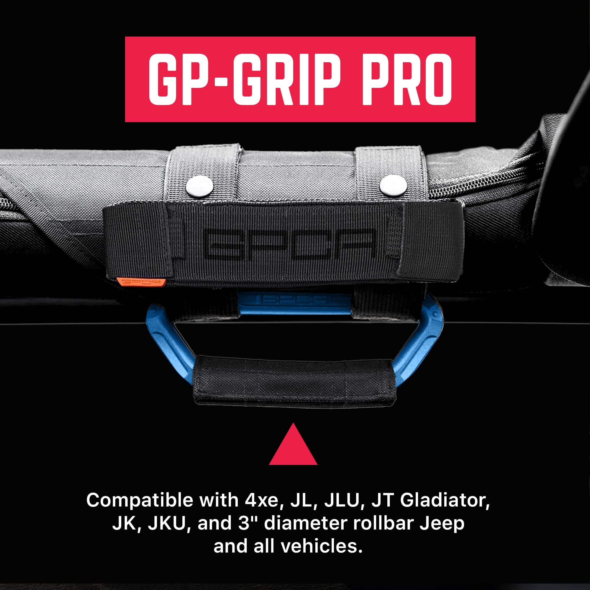 GPCA GP Grip PRO Agarraderas para Jeep, Mango de Barra de - Imagen 3
