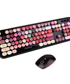 Combo de Teclado y Ratón FOPETT V2020, Teclado Inalámbrico
