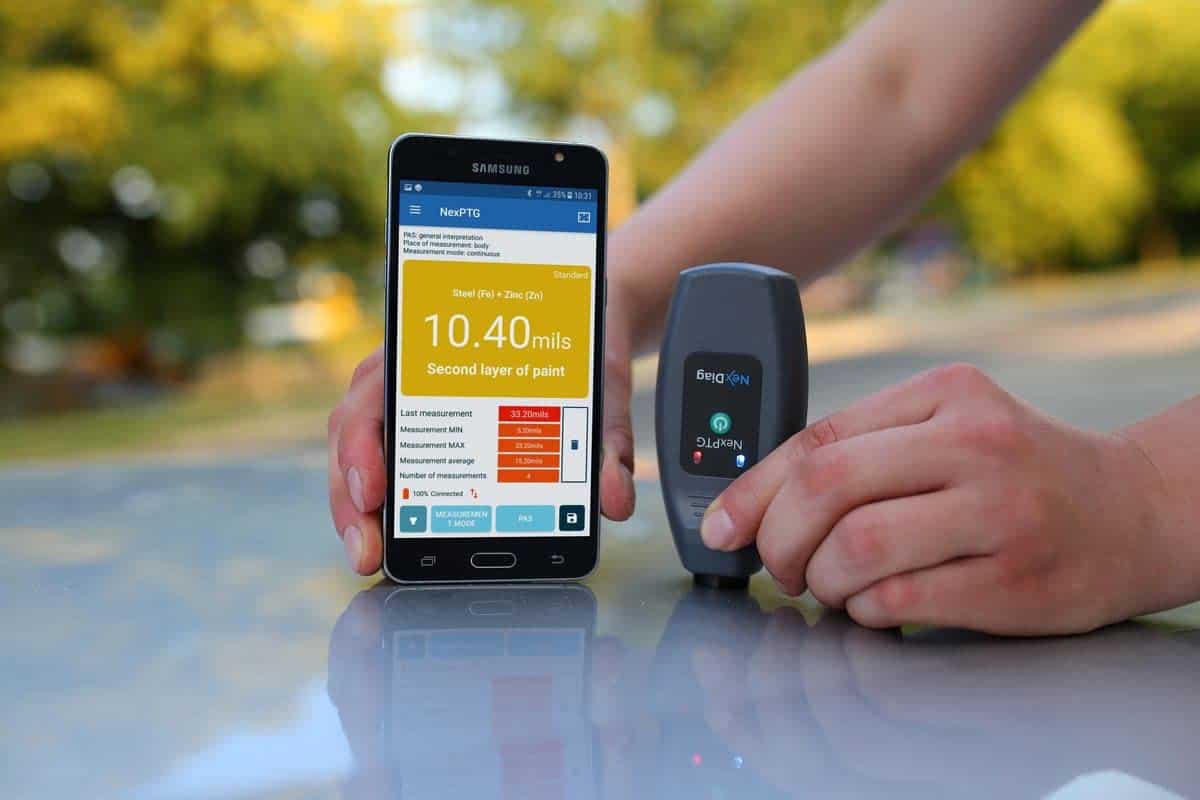 Medidor de Espesor de Capa de Pintura para Vehículos HogoR - Imagen 5