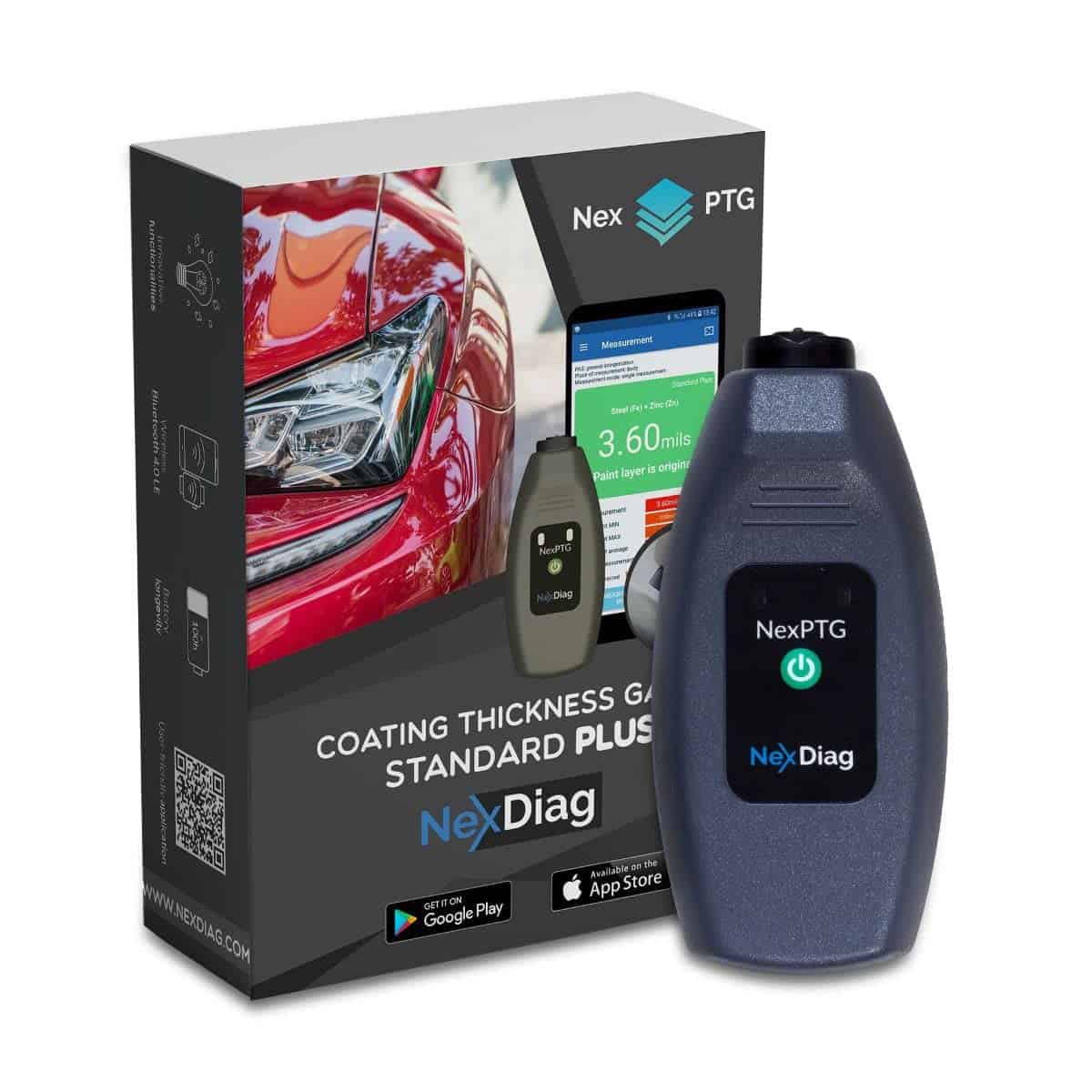 Medidor de Espesor de Capa de Pintura para Vehículos HogoR