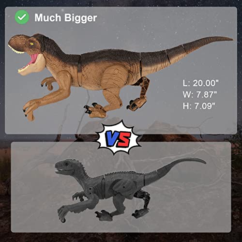 Juguetes de Dinosaurios Control Remoto IQKidz para Niños - Imagen 4