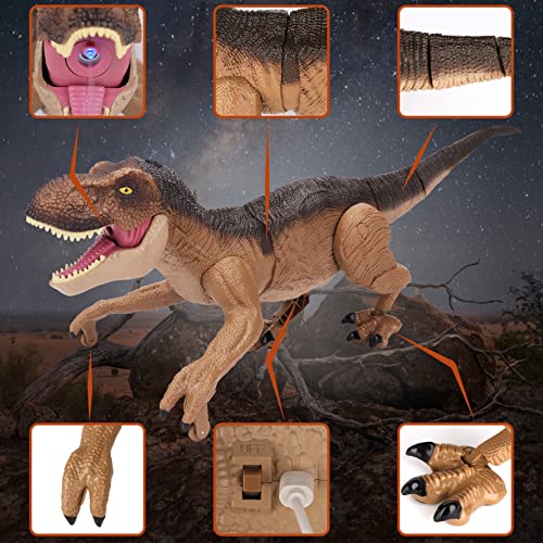 Juguetes de Dinosaurios Control Remoto IQKidz para Niños - Imagen 8