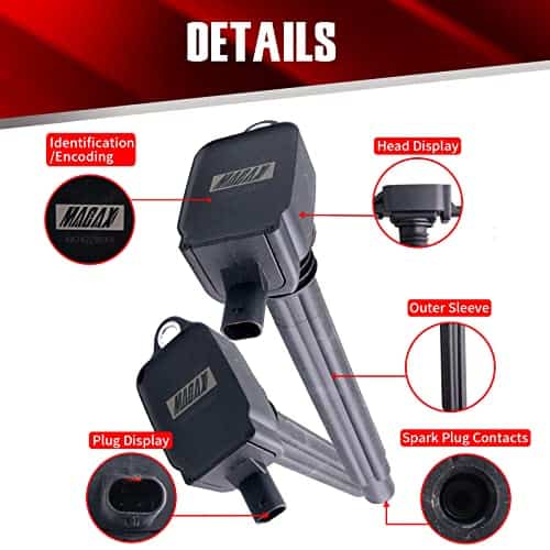 Conjunto de 4 bobinas de encendido UF751 UF754 Compatible - Imagen 5