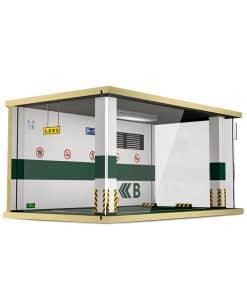 Vitrina de Coches a Escala 1/18 con Diseño de Garaje