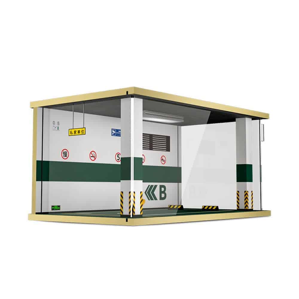 Vitrina de Coches a Escala 1/18 con Diseño de Garaje