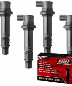 MACAX Set de 4 Bobinas de Encendido F6T558 Compatible con