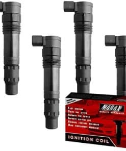 MACAX Set de 4 Bobinas de Encendido F6T547 Compatible con