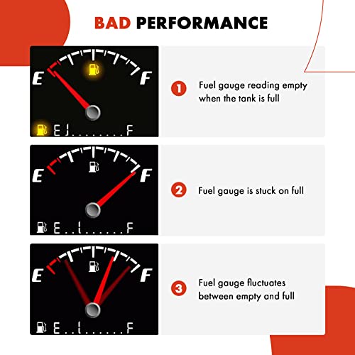 A-Premium Sensor de Nivel de Combustible Compatible con - Imagen 8