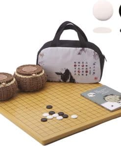 Juego de Go SongYun Tablero Reversible de 19x19 / 13x13 de