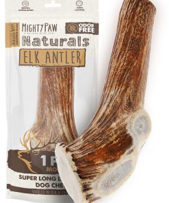 Cornamentas de Alce Mighty Paw para Perros | Tamaño