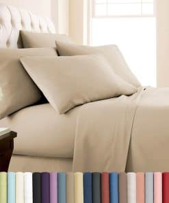 Juego de Sábanas King de 6 Piezas Southshore -Arena Suave