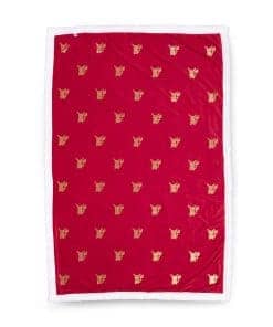 Manta de Sherpa Roja Pok�mon Winter Wonders de la tienda