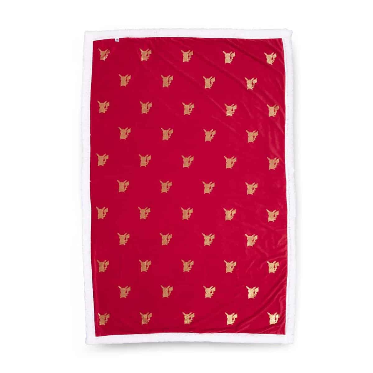 Manta de Sherpa Roja Pok�mon Winter Wonders de la tienda