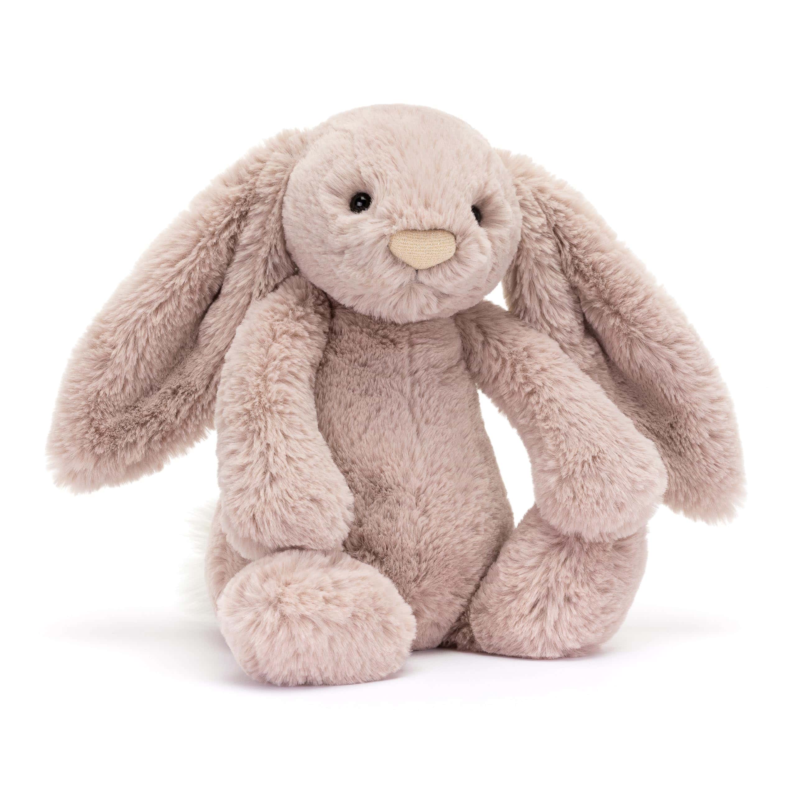Peluche de Conejito Jellycat Bashful Luxe Rosa, Tamaño