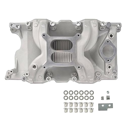 Colector de Admisión Dual de Aluminio Flynsu para Reemplazo