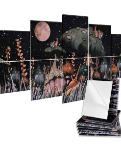 Tutmyrea 10 Pack de Paneles Acústicos de Arte, 80" x 40"