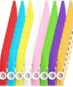 80 pcs 8 Colores Plástico Kazoos Instrumentos Musicales