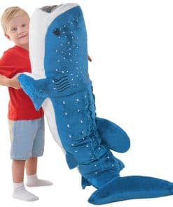 Peluche de tiburón ballena gigante de 48 pulgadas Mukouxun,