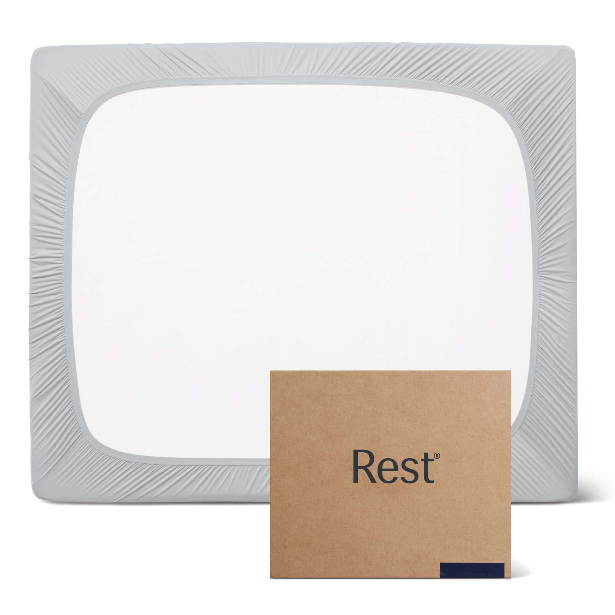 Sábana Ajustable REST� Evercool�+ para Cama -Gris Claro