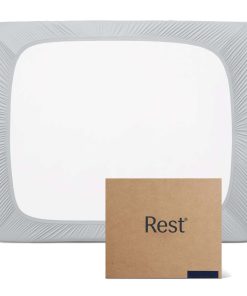 Sábana Ajustable REST Evercool+, Tamaño CaliKing, Gris