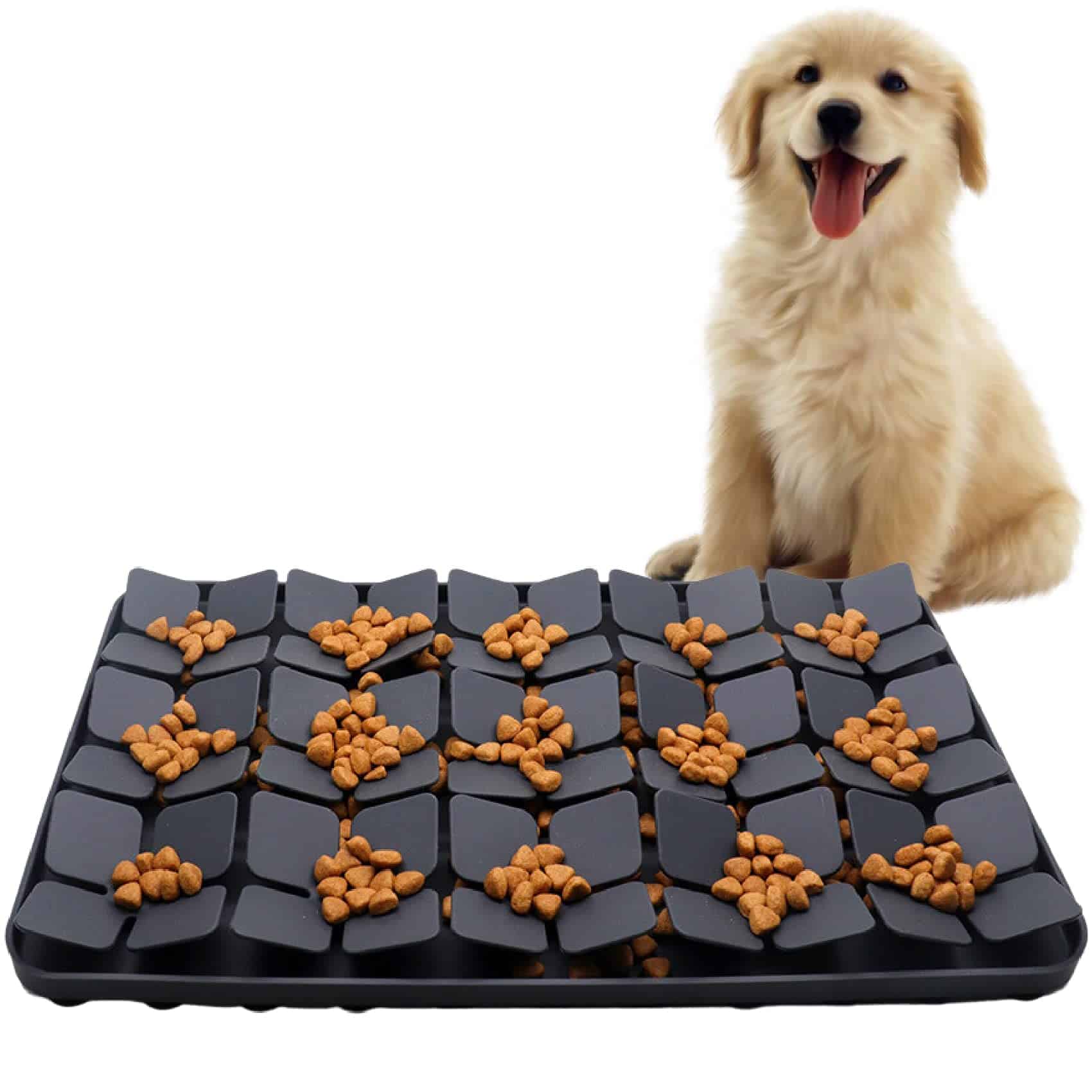 SAKHICRAFT Tapete Olfativo de Hoja de Silicona para Perros
