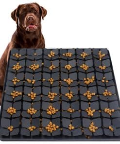 Tapete de olfateo de hojas de silicona para perros grandes