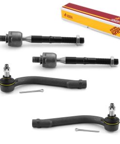 Kit de 4 PCS de Extremos de Barra de Dirección Interior y