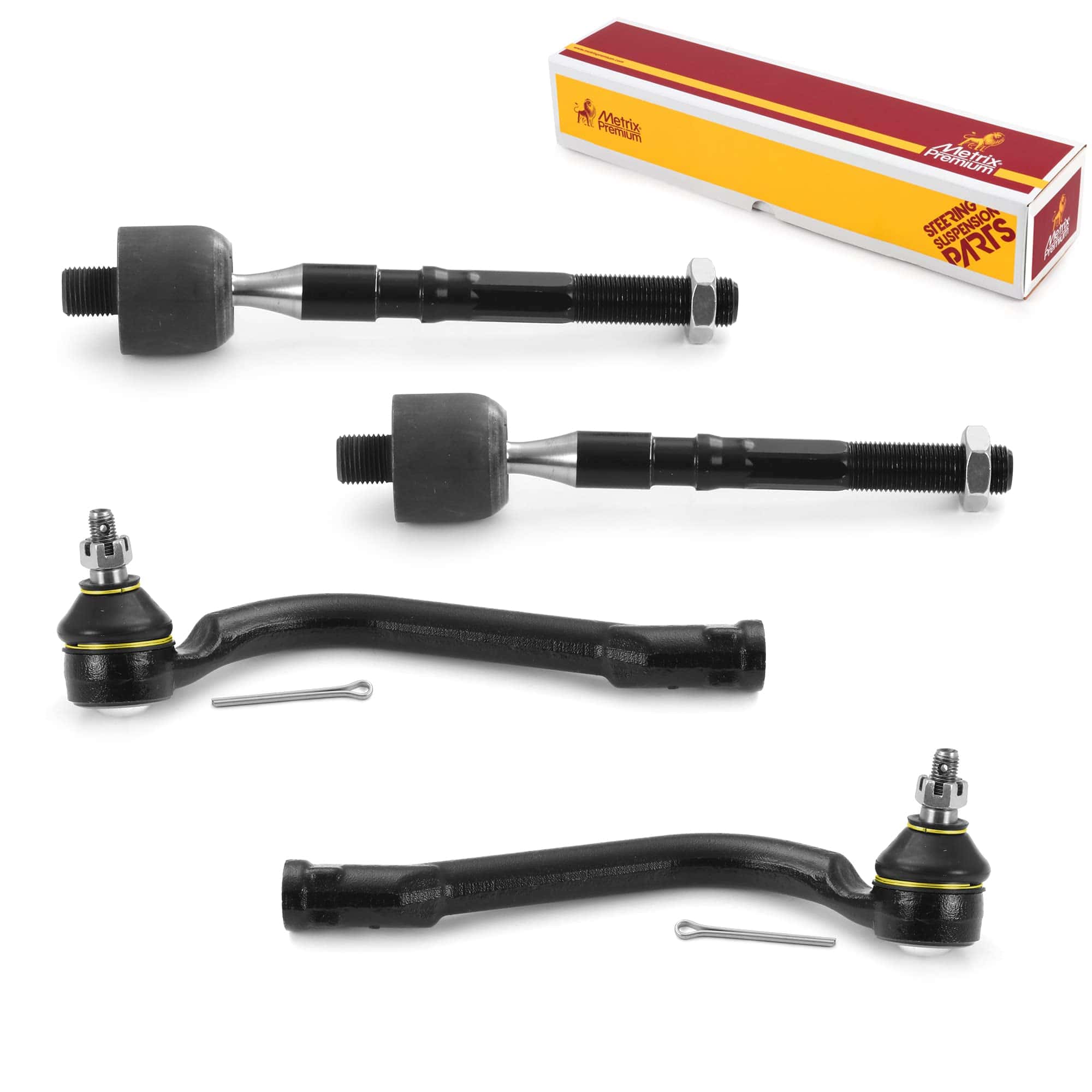 Kit de 4 piezas Premium de Extremo de Barra de Empuje