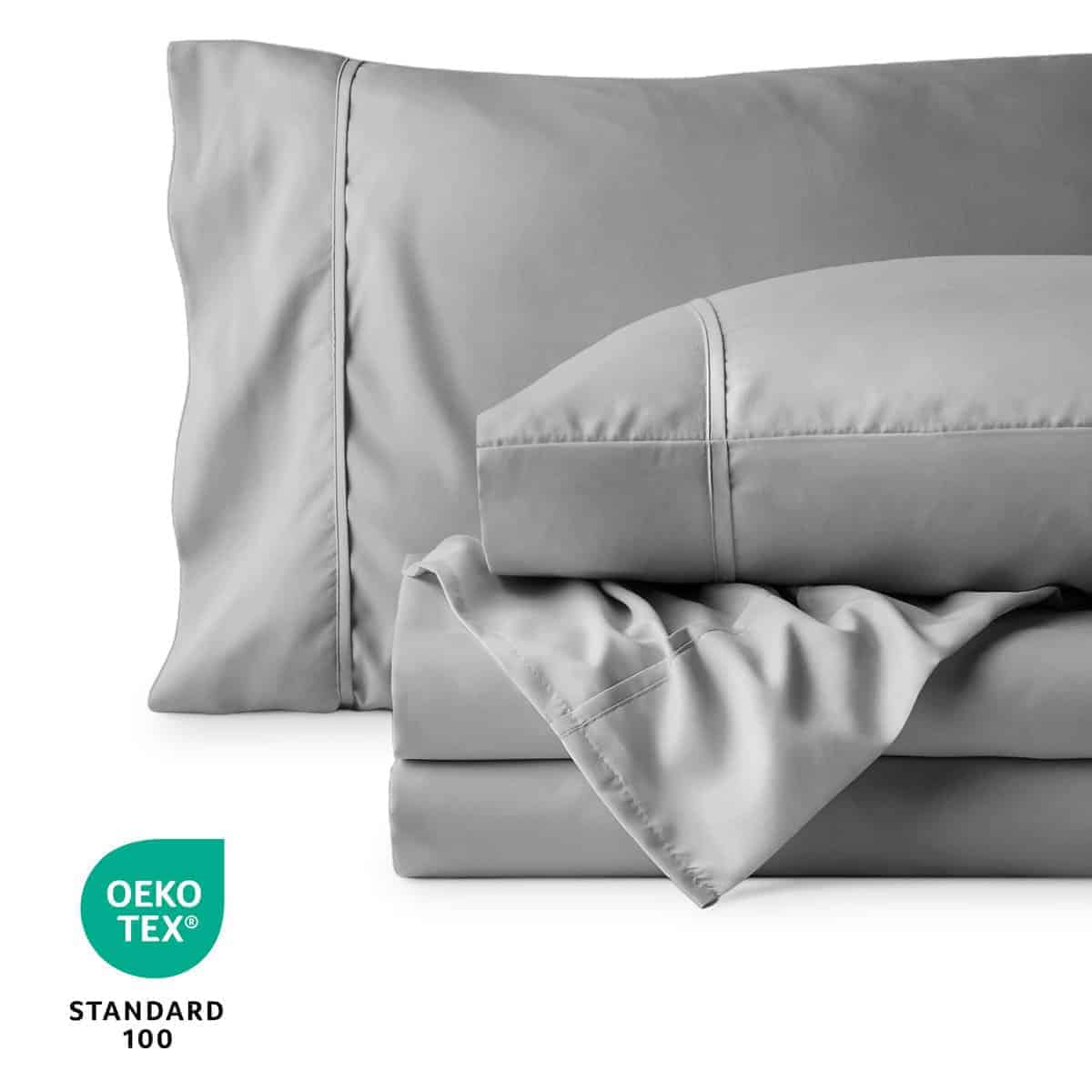 Juego de sábanas Twin XL de Bare Home - Bolsillos profundos - Imagen 8