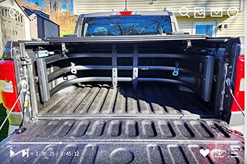 Extensor de cama de camión de aluminio negro Kbuper para - Imagen 6