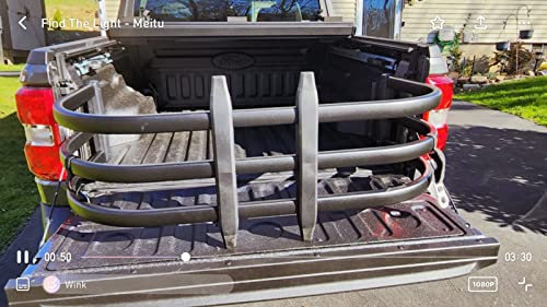 Extensor de cama de camión de aluminio negro Kbuper para - Imagen 5