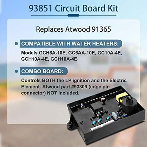 Placa de Circuito del Controlador del Calentador de Agua RV - Imagen 3