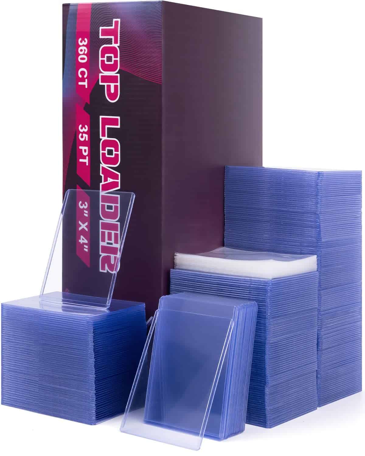 Top Loader para Cartas de 720 ct, 35 PT Premium 360 Top