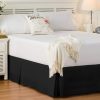 Cotton Delight Falda de Cama Tamaño King -Negro
