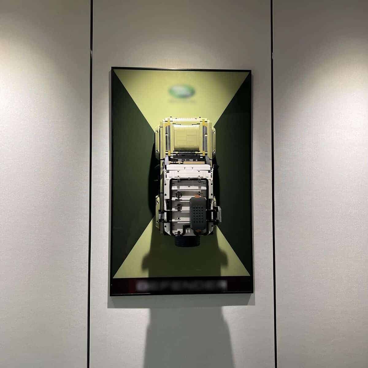 Tablero de exhibición iLuane para Land Rover Defender 42110