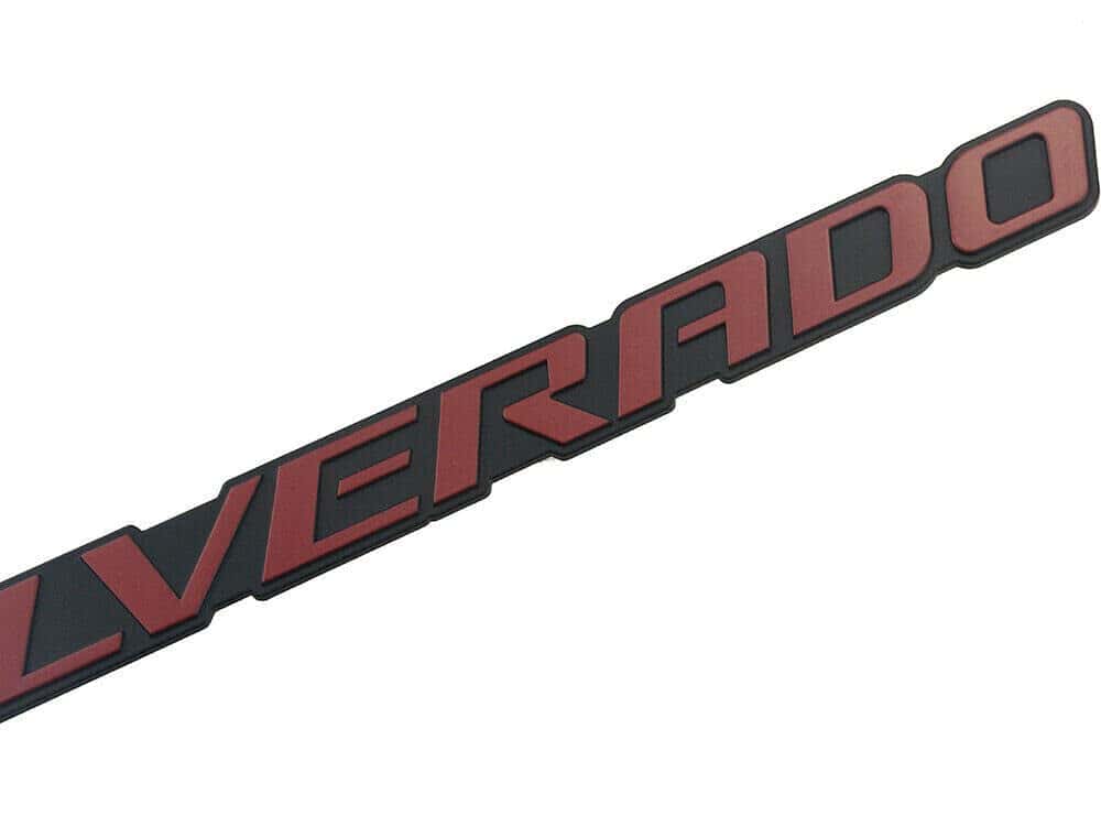 Emblemas de letras adhesivas en relieve 3D y resistentes - Imagen 7