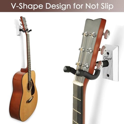 Soporte de Pared para Guitarra SNIGJAT, Pack de 4 Soportes - Imagen 4