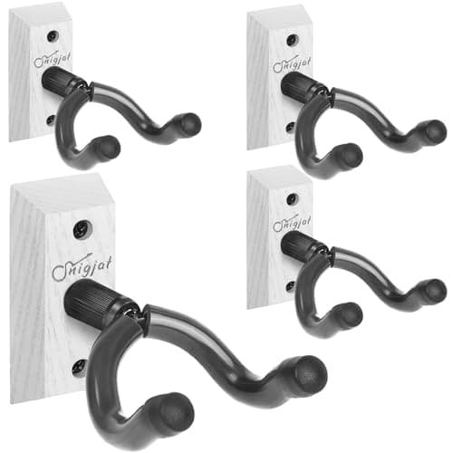Soporte de Pared para Guitarra SNIGJAT, Pack de 4 Soportes