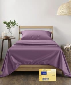 Juego de sábanas de algodón egipcio de lujo para Twin XL -