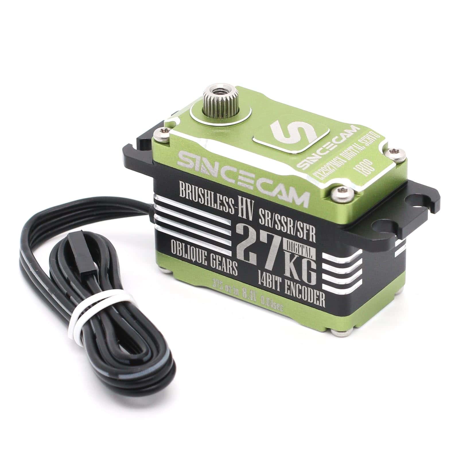 Servo de dirección de alta velocidad y alto par impermeable