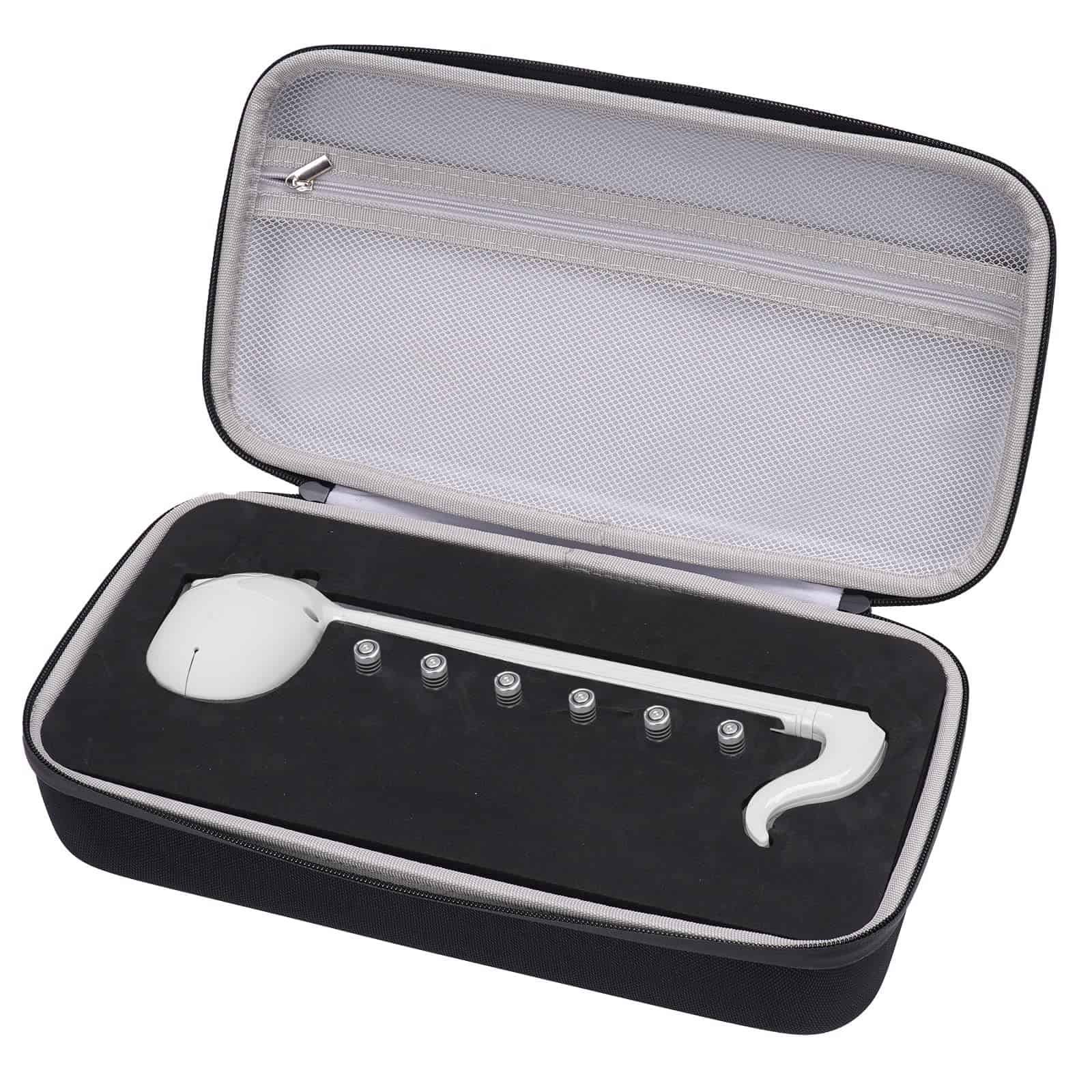 Estuche de protección con almacenamiento extra para