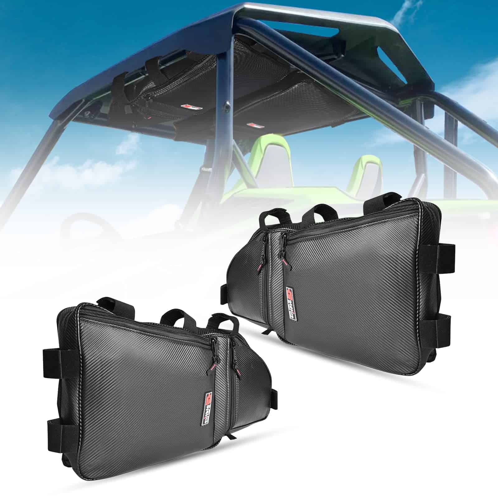 Bolsa en el techo UTV Hutexico para Talon, Paquete de 2