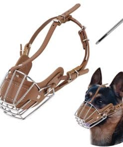 Bozal para Perros, Canasta Metálica Facial para Perros,