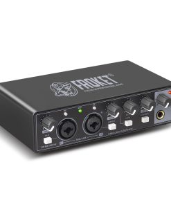 Interfaz de audio USB 24 bits/192 kHz con XLR, Phantom